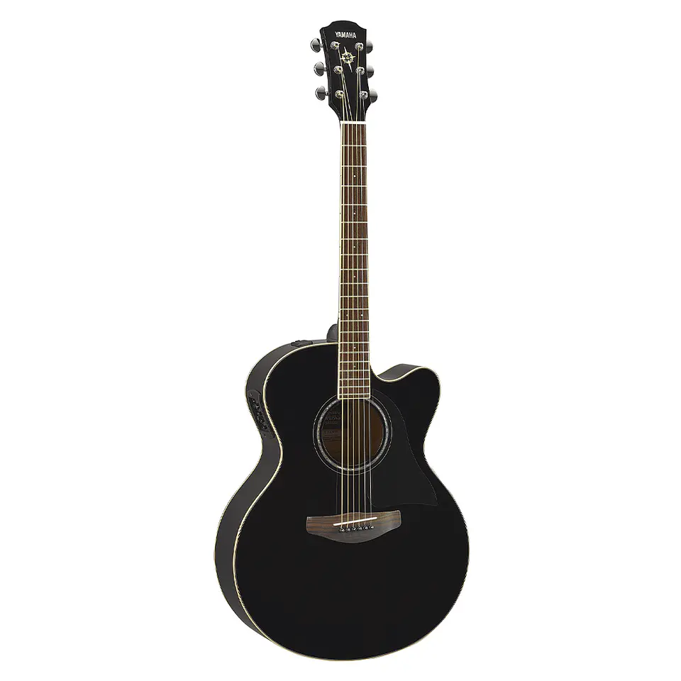 Guitarra electroacustica Black CPX600 - Yamaha 2