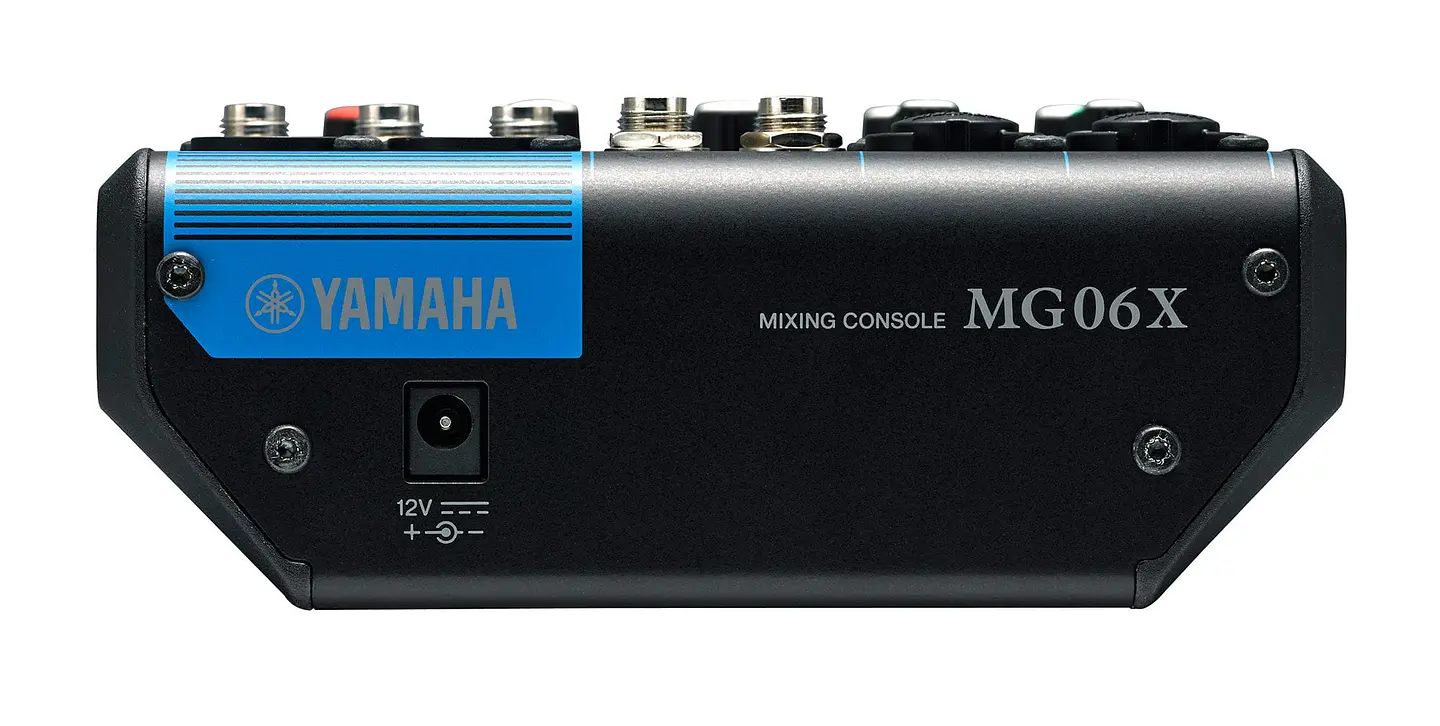 Mixer análogo de 6 canales con efectos MG06X - Yamaha 3