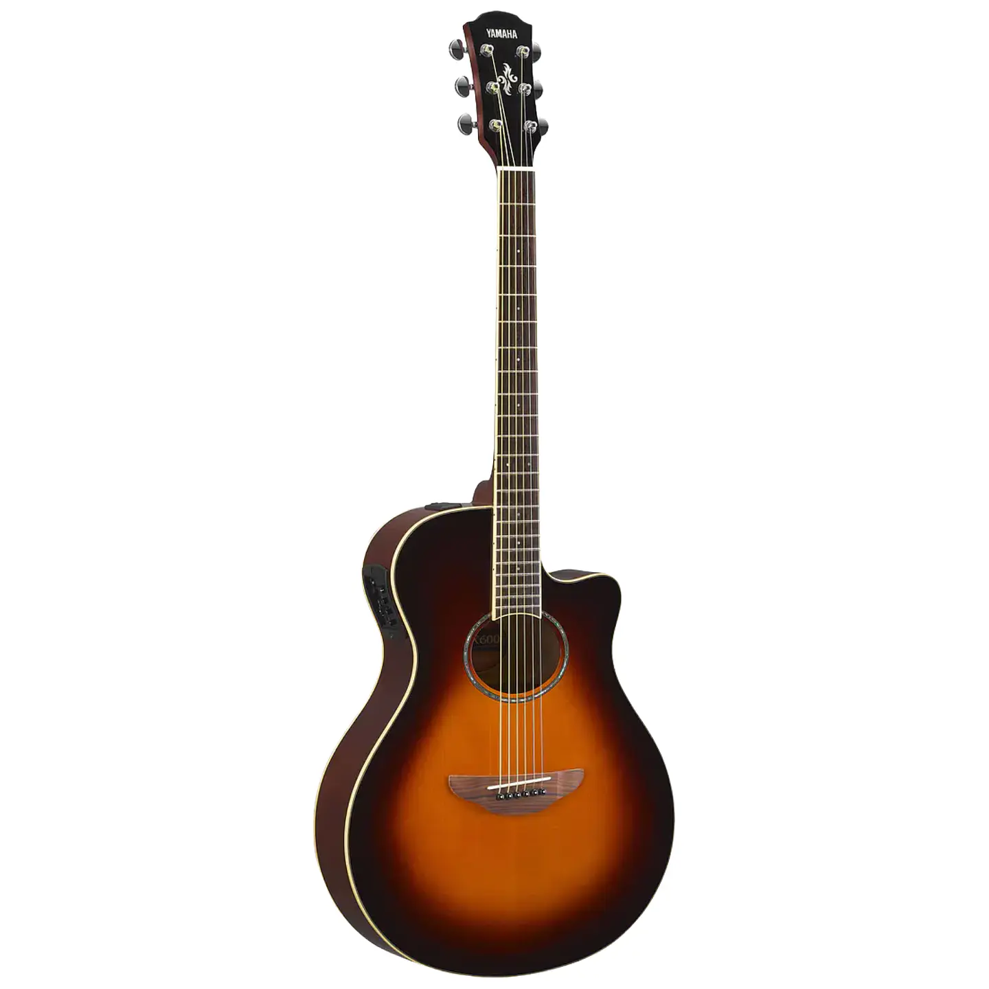 Guitarra Electroacustica Yamaha APX600Old Violin Sunburst - Yamaha 2
