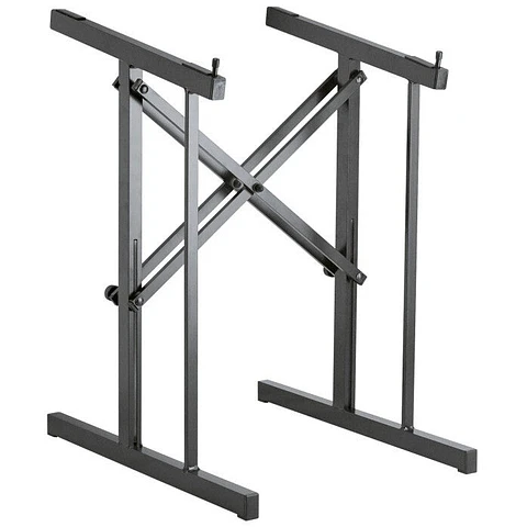 K&M 42040 Atril para consola ancho ajustable (Hecho en Alemania)