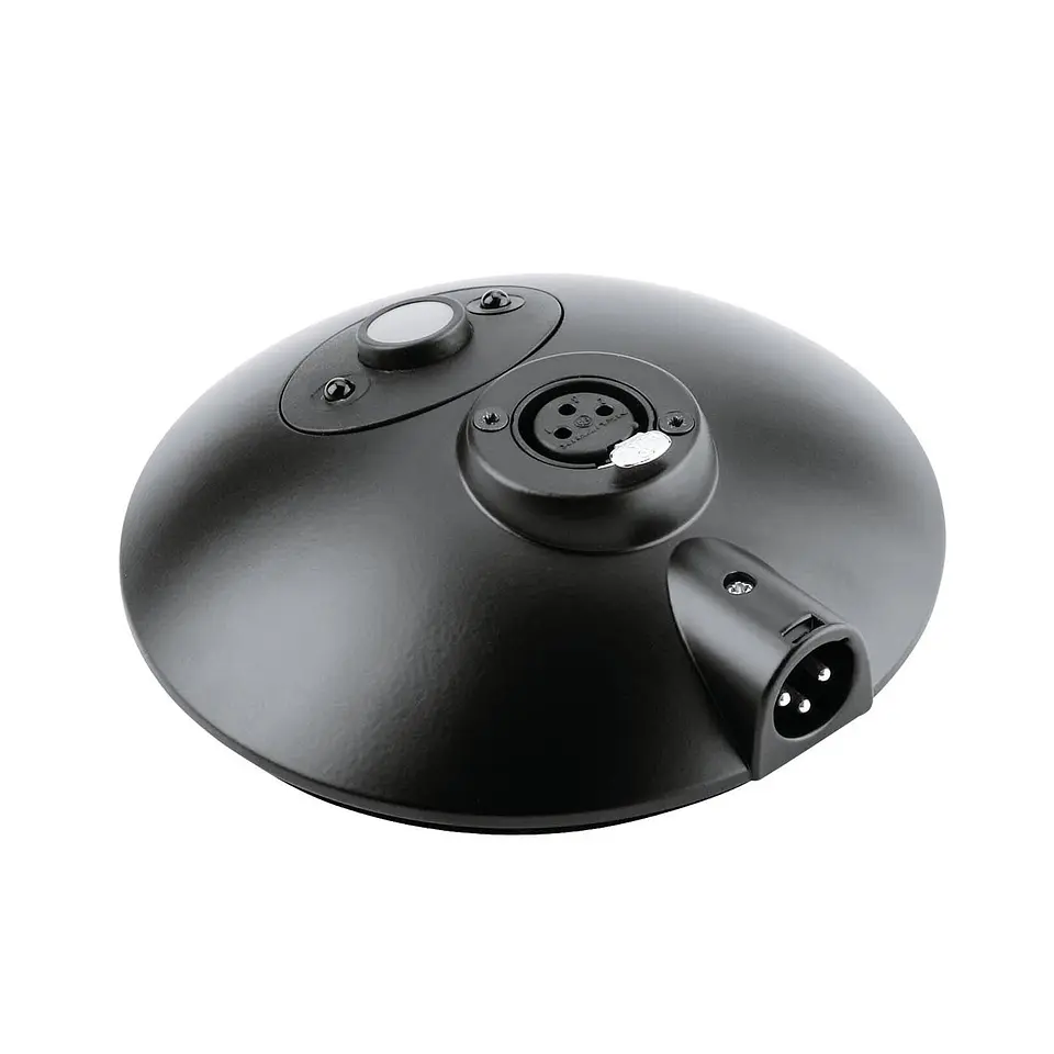 K&M 29375-000-55 Base microfono Gooseneck c/switch on-off 1