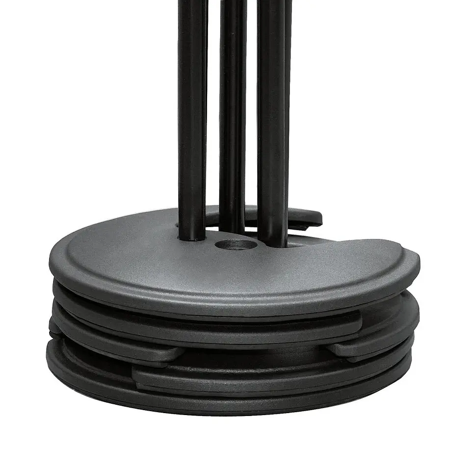 K&M 26045 Atril de microfono recto apilable 4