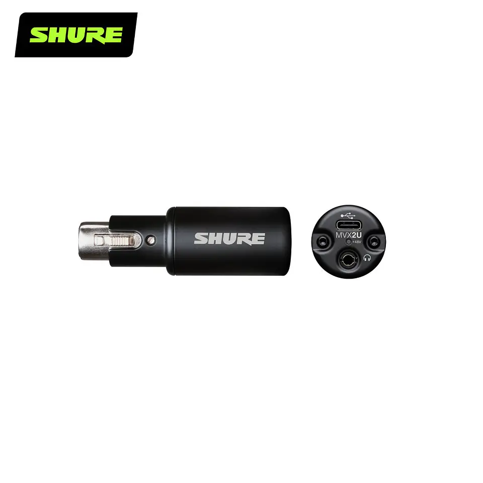 Shure MVX2UG2 · Interfaz de audio digital XLR a USB 1