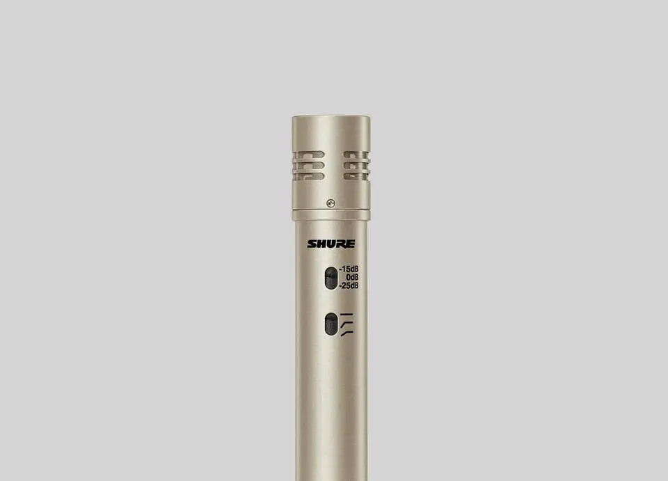 Shure KSM137/SL · Micrófono 1