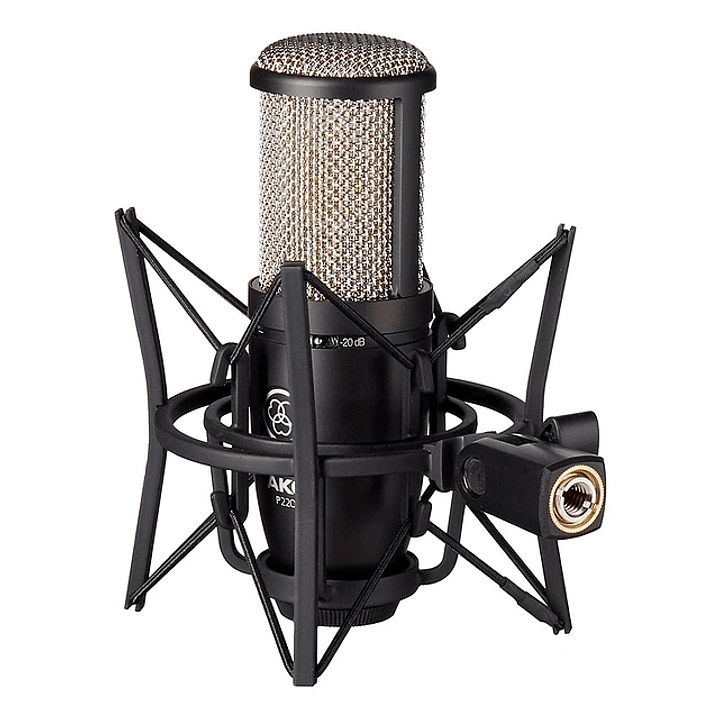 AKG P220 Micrófono de Condensador (Incluye Case y Shockmount)