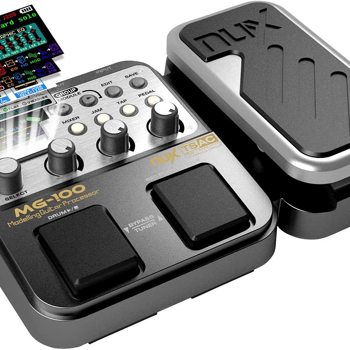 Pedalera Multiefecto Nux MG-100 2