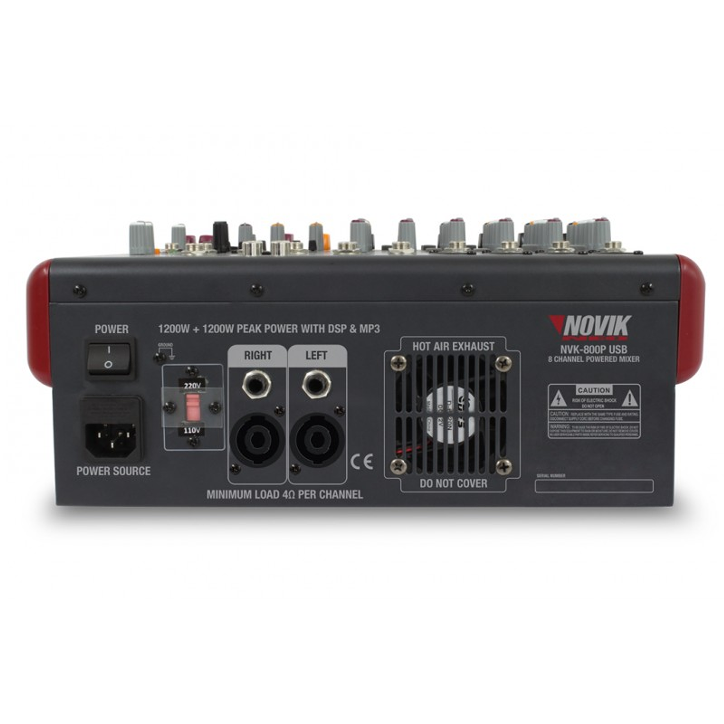 CONSOLA POTENCIADA NOVIK NVK 800P USB 4