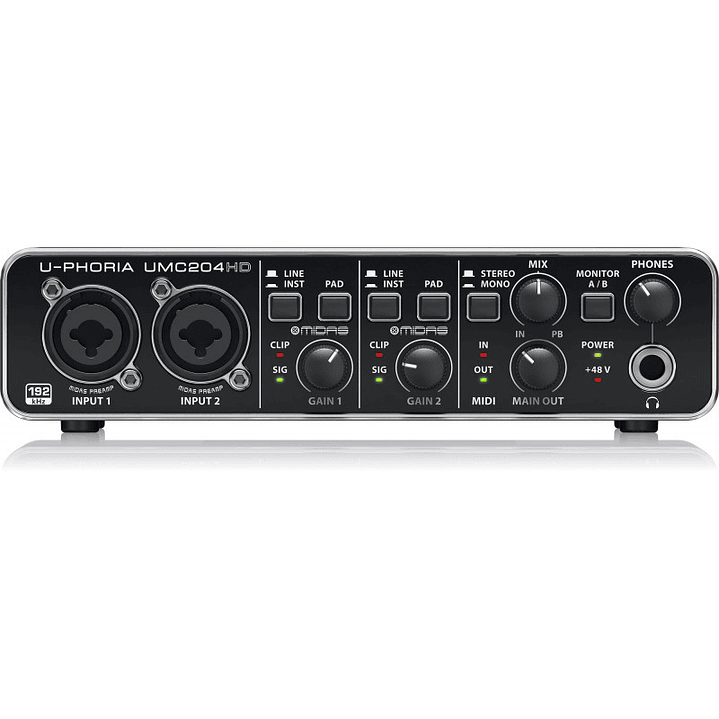 Behringer U-Phoria UMC204HD 3