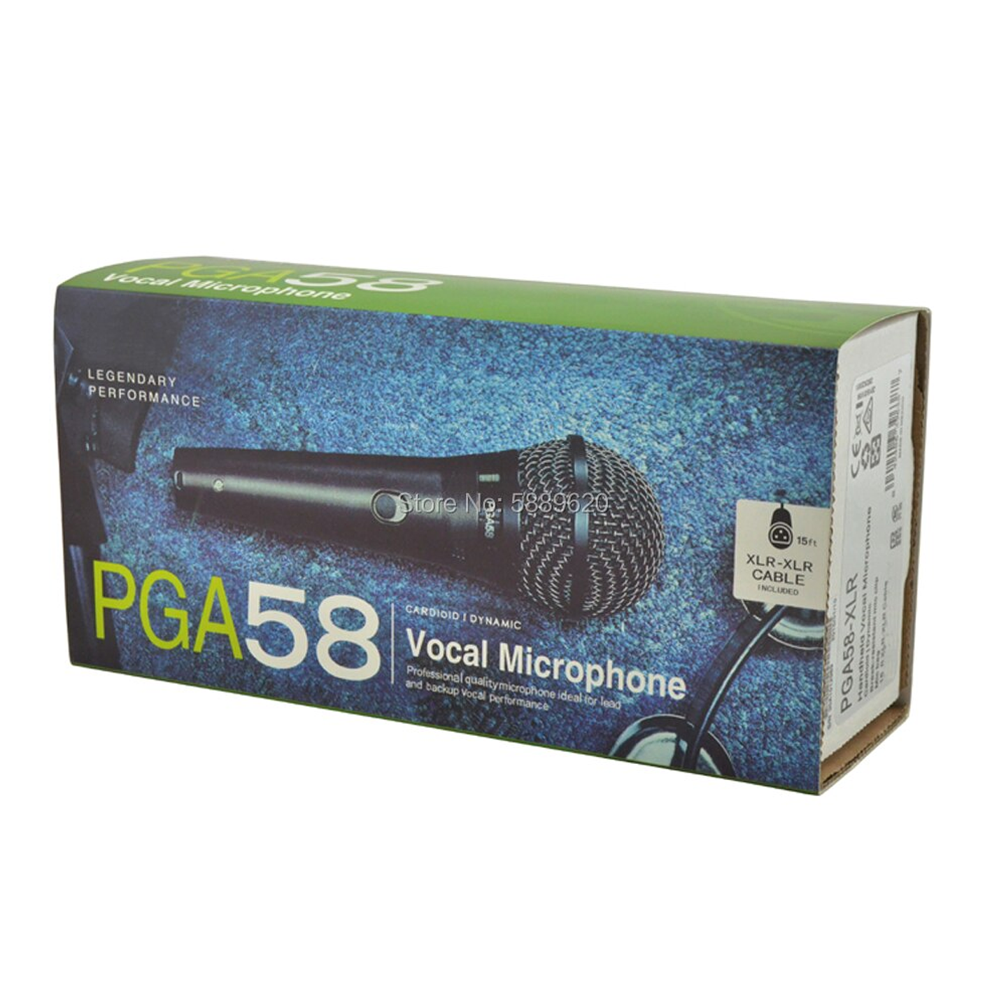 Shure PGA58, Micrófono Dinámico Vocal 2