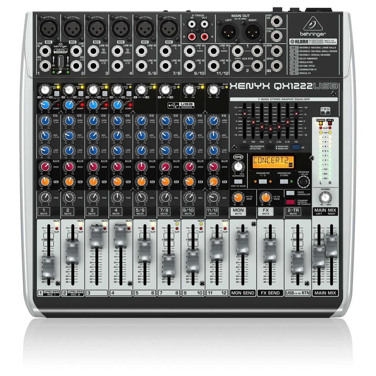 BEHRINGER XENYX QX1222 USB