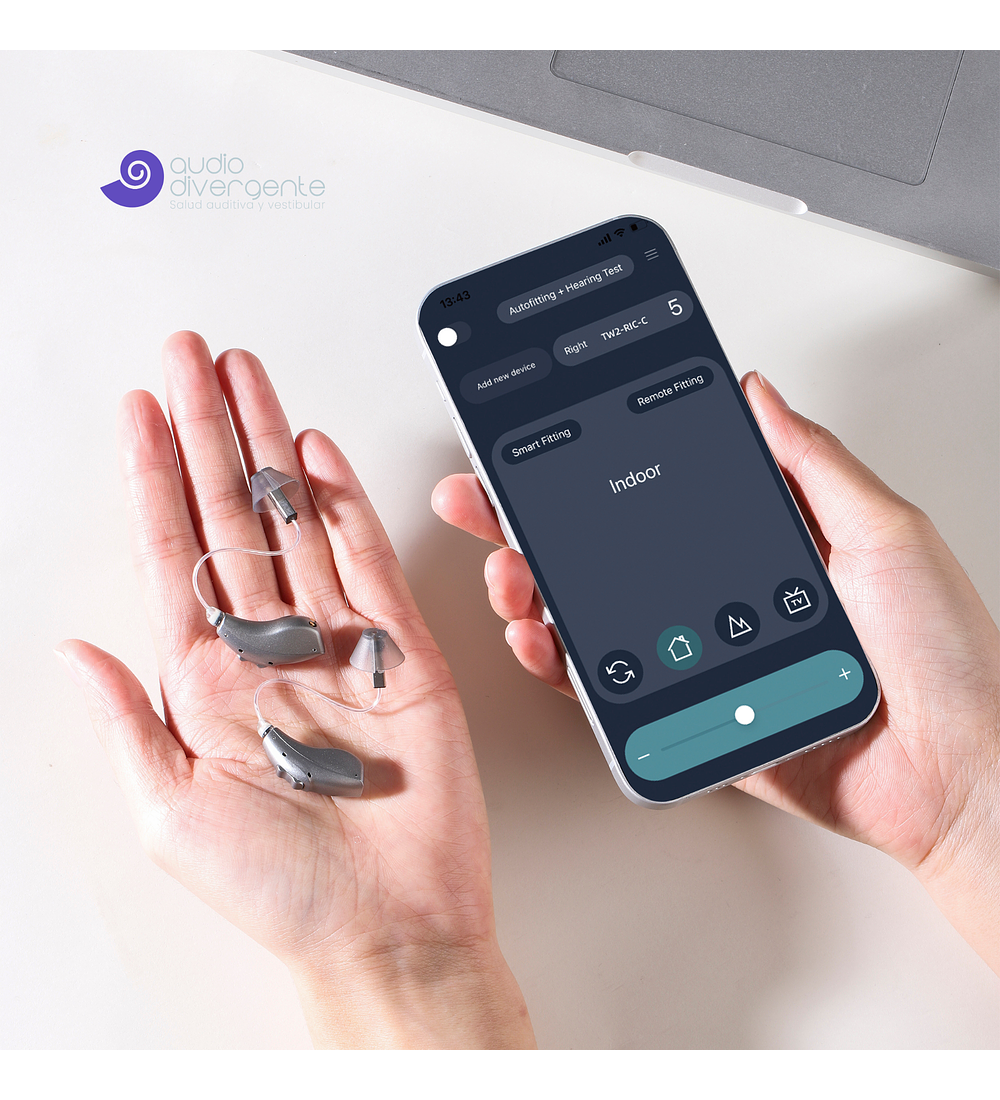 Acosound FlexiFit® Essential TW2 Recargable