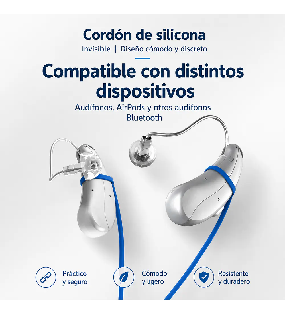 DiverSafe | Clip de seguridad y sujeción para audífonos
