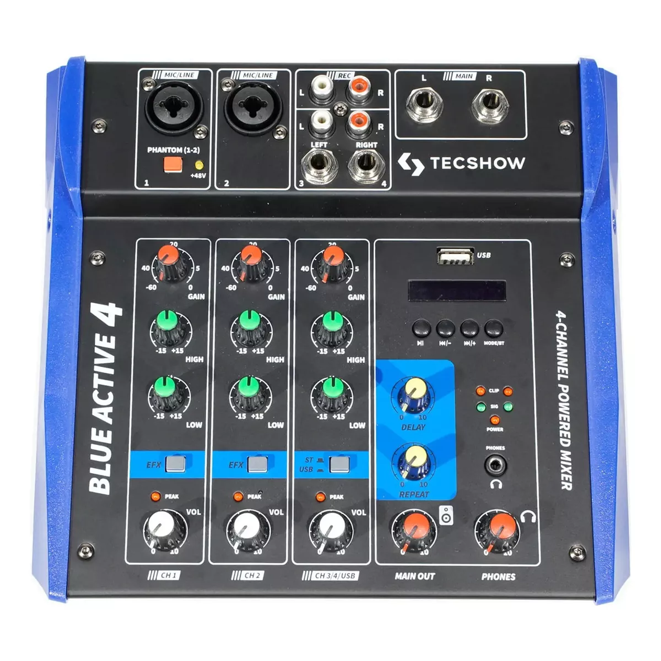 Consola Activa Tecshow Blue Active 4 2