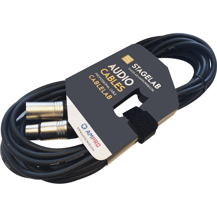 Cable XLR 15 Mts. Stagelab CLM-XMXF15 1