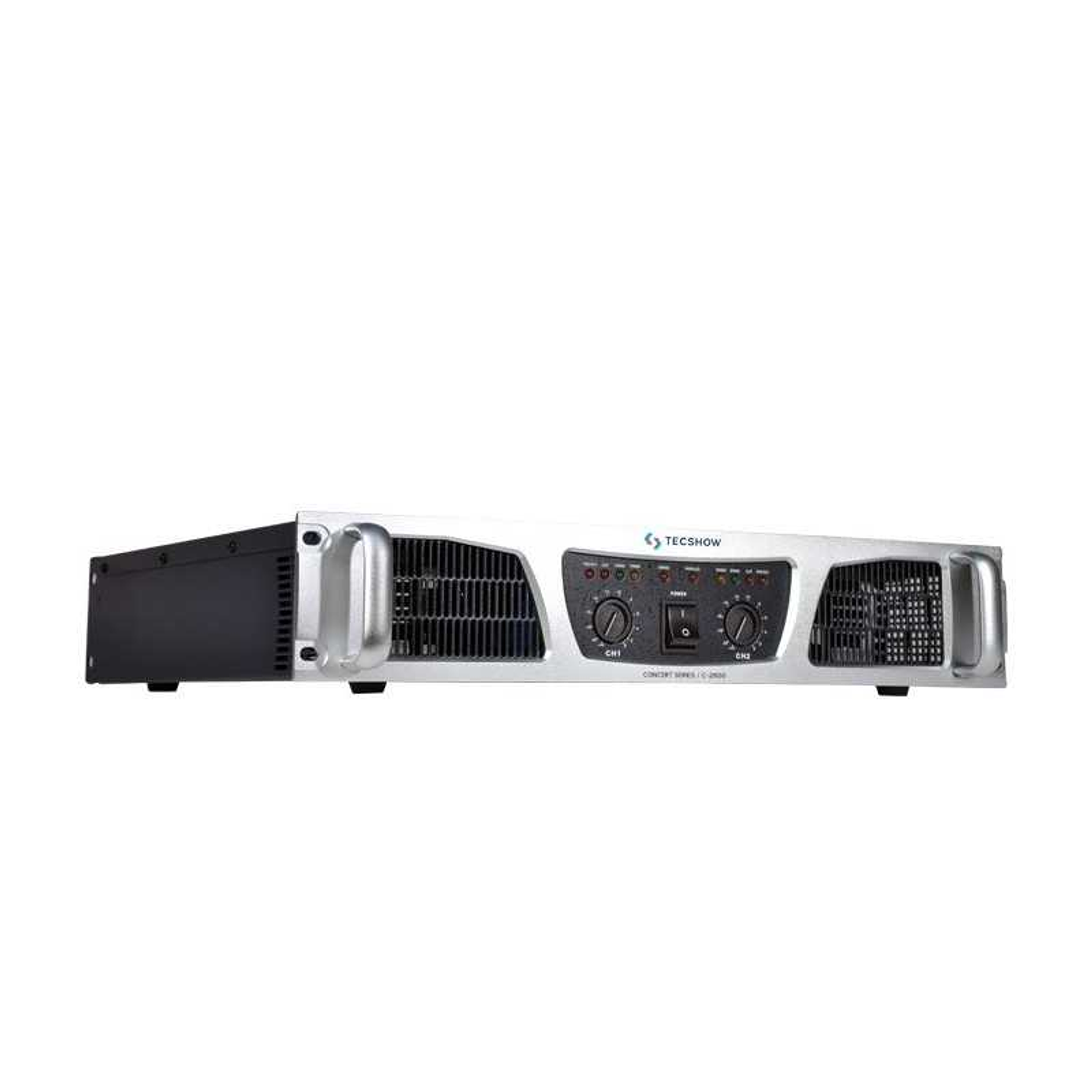 Amplificador de Potencia Tecshow C-2600 CONCERT 1300XCH. 2 Ohms 1
