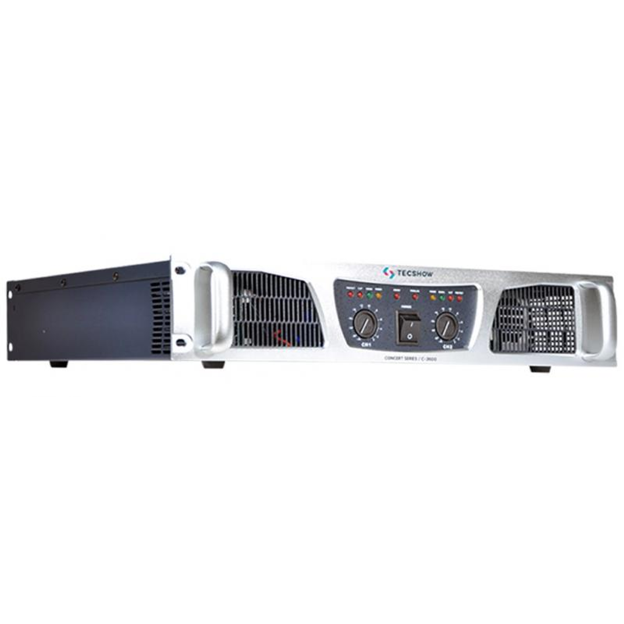 Amplificador de Potencia Tecshow C-3600 CONCERT 1800XCH. 2 Ohms 2