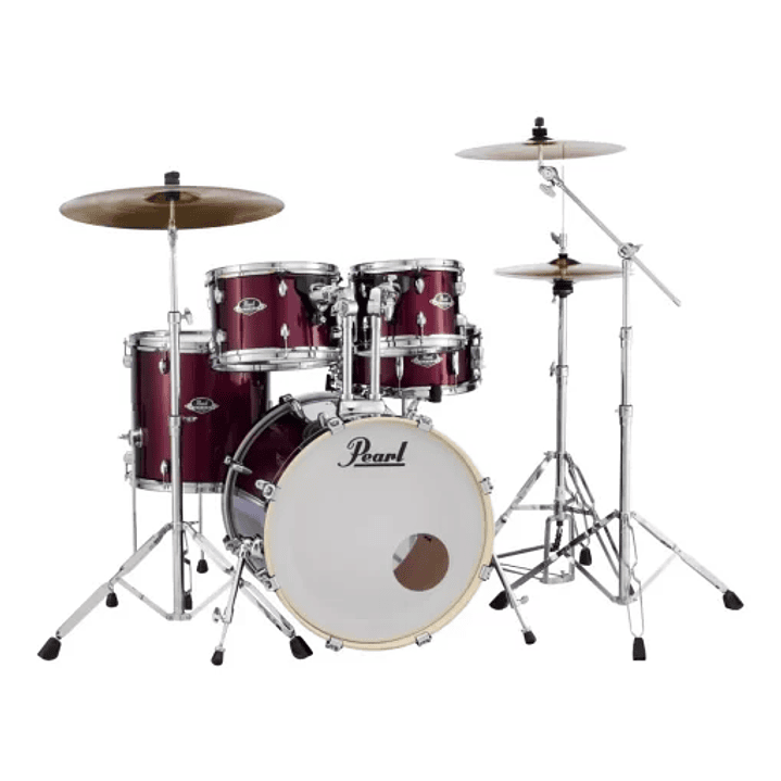 BATERIA PEARL EXPORT BURGUNDY EXX725SP/C #760 1
