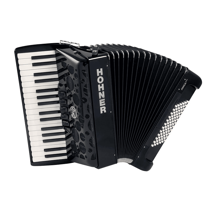 Acordeon hohner Amica forte III 72 - Black 2