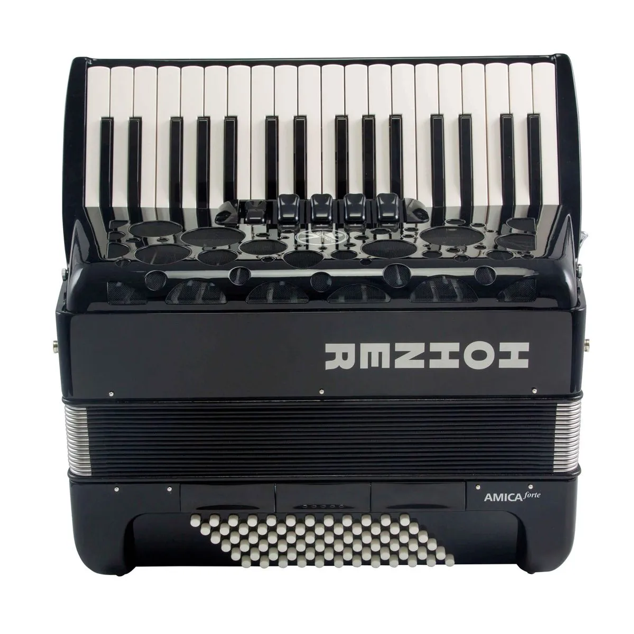 Acordeon hohner Amica forte III 72 - Black 1