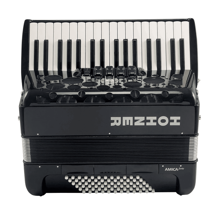 Acordeon hohner Amica forte III 72 - Black 1