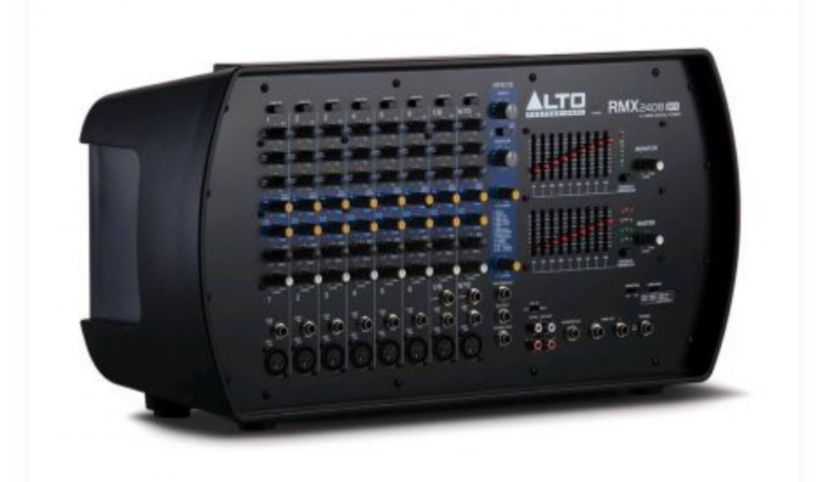 ALTO PROFESSIONAL RMX2408 DFX Mezclador de gabinete autoamplificado de 2000 W con efectos