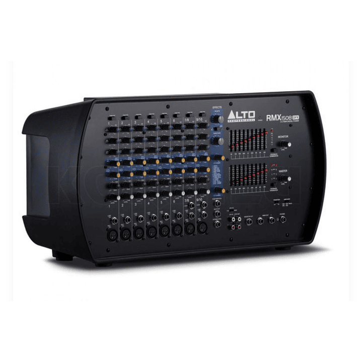 ALTO PROFESSIONAL RMX1508 DFX Mezclador de gabinete autoamplificado de 1500 vatios con efectos 1