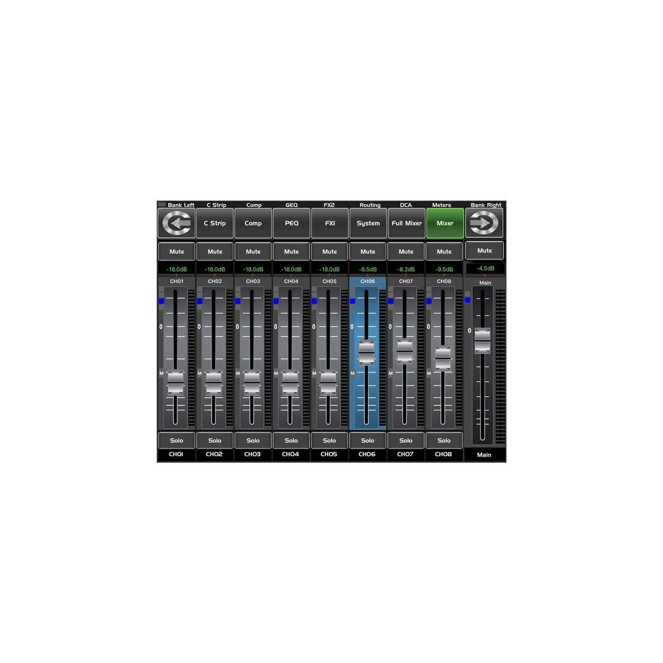 MIXER DIGITAL AUDIOLAB LIVE 24XL DESCONTINUADO 5