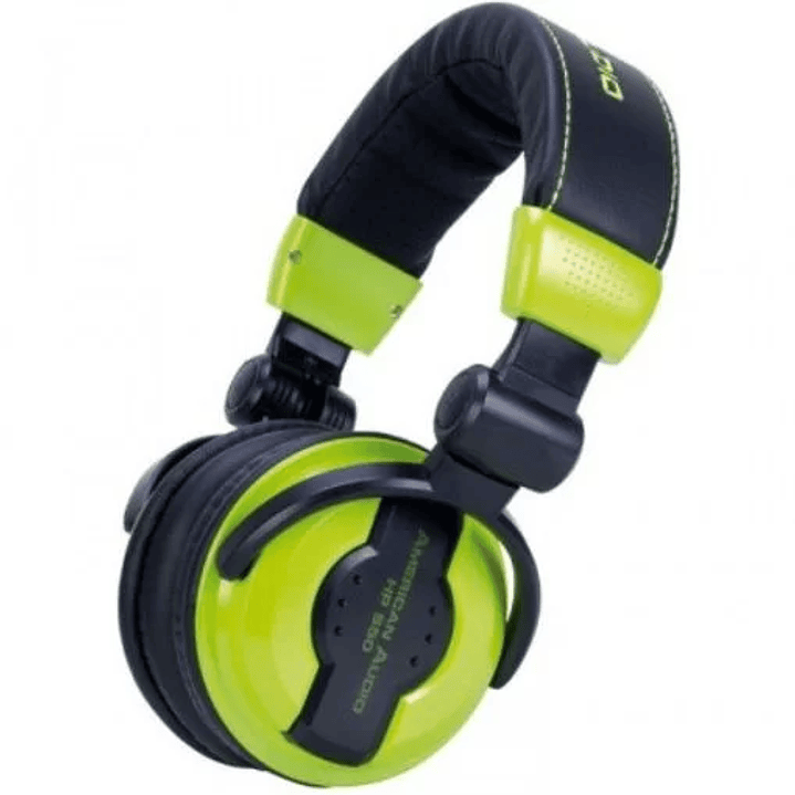 AUDIFONOS AMERICAN AUDIO HP550 LIME 1