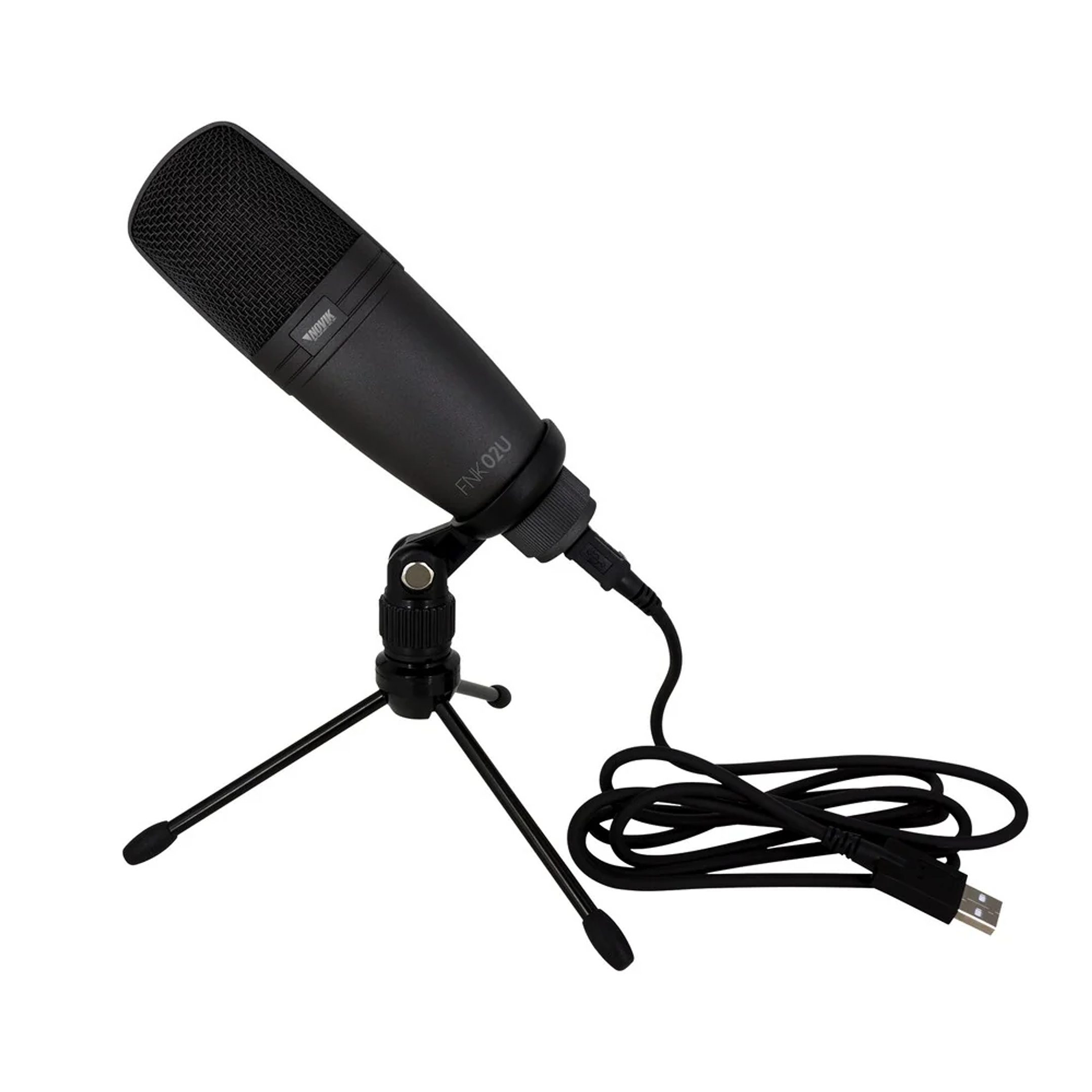 MICROFONO DE ESTUDIO CONDENSADOR NOVIK FNK 02U 3