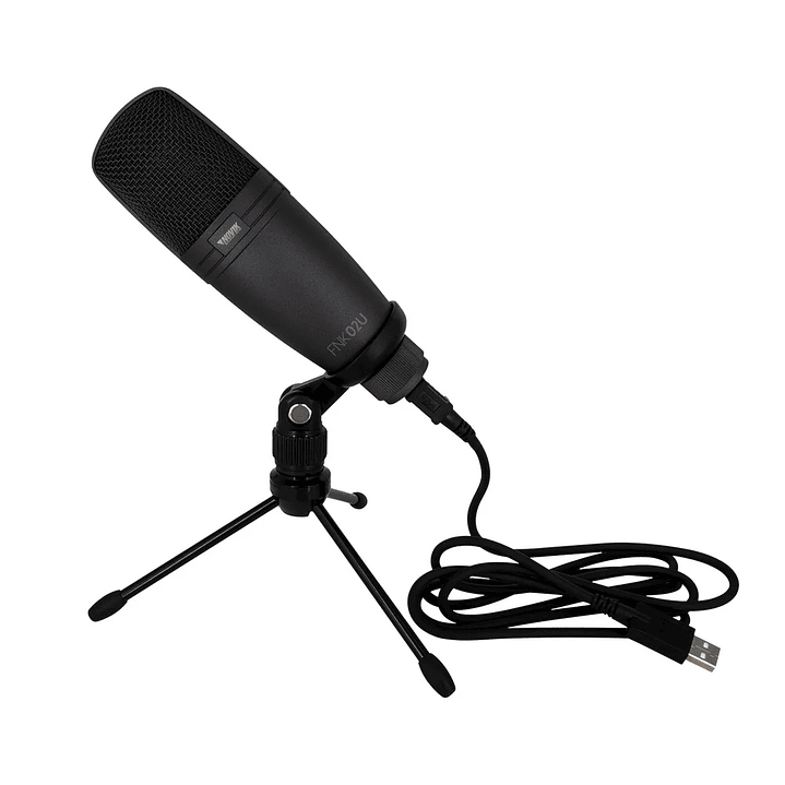 MICROFONO DE ESTUDIO CONDENSADOR NOVIK FNK 02U 3