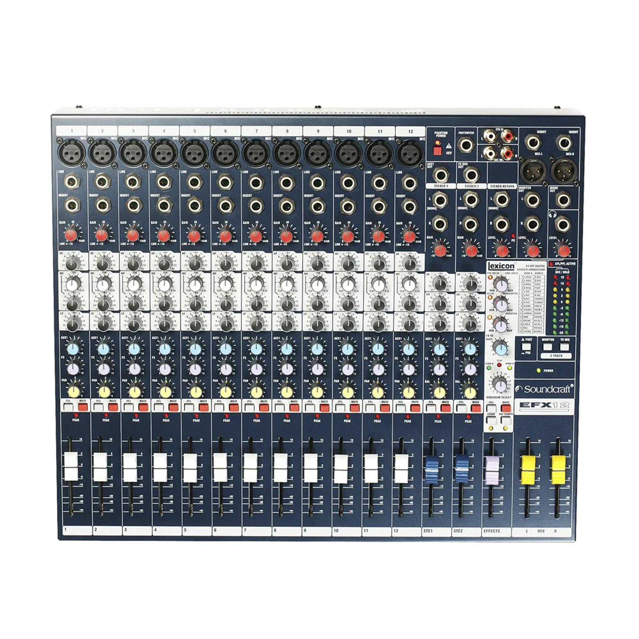 CONSOLA ANALOGA SOUNDCRAFT EFX12 1