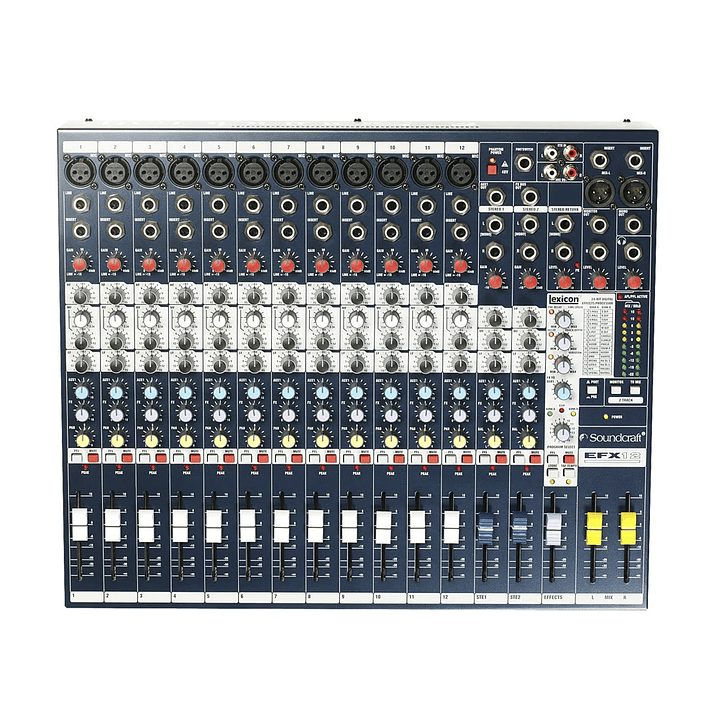 CONSOLA ANALOGA SOUNDCRAFT EFX12 1