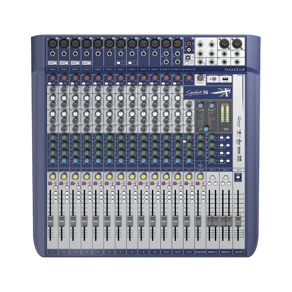 CONSOLA ANALOGA SOUNDCRAFT SIGNATURE 16