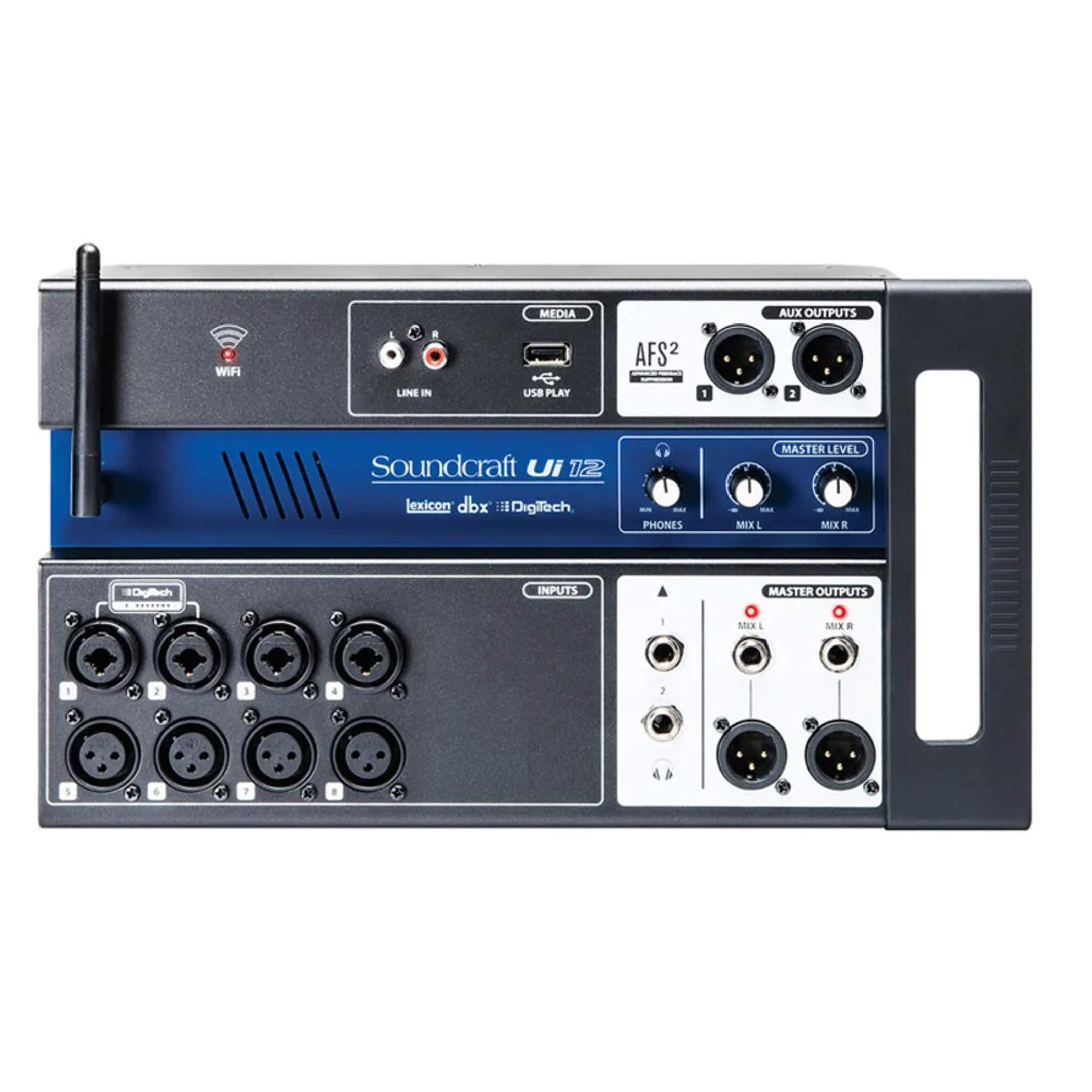 CONSOLA DIGITAL SOUNDCRAFT UI12 1