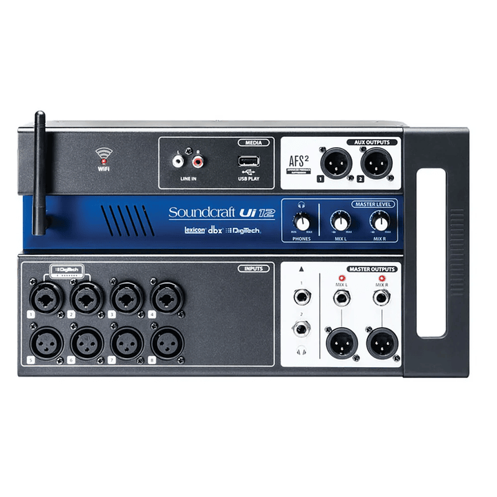 CONSOLA DIGITAL SOUNDCRAFT UI12 1