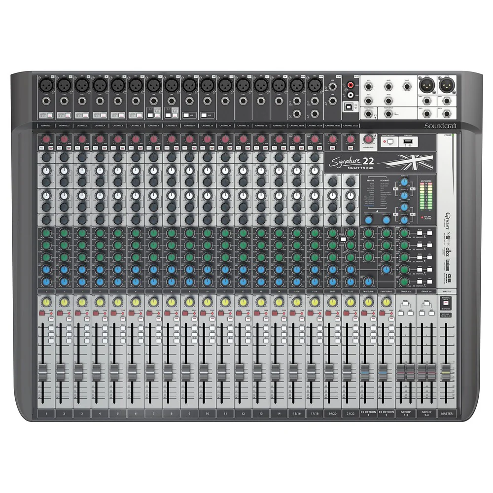 CONSOLA ANALOGA SOUNDCRAFT SIGNATURE 22 MTK