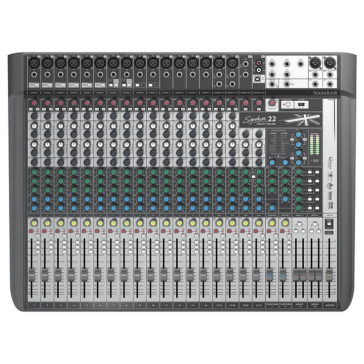 CONSOLA ANALOGA SOUNDCRAFT SIGNATURE 22 MTK 1