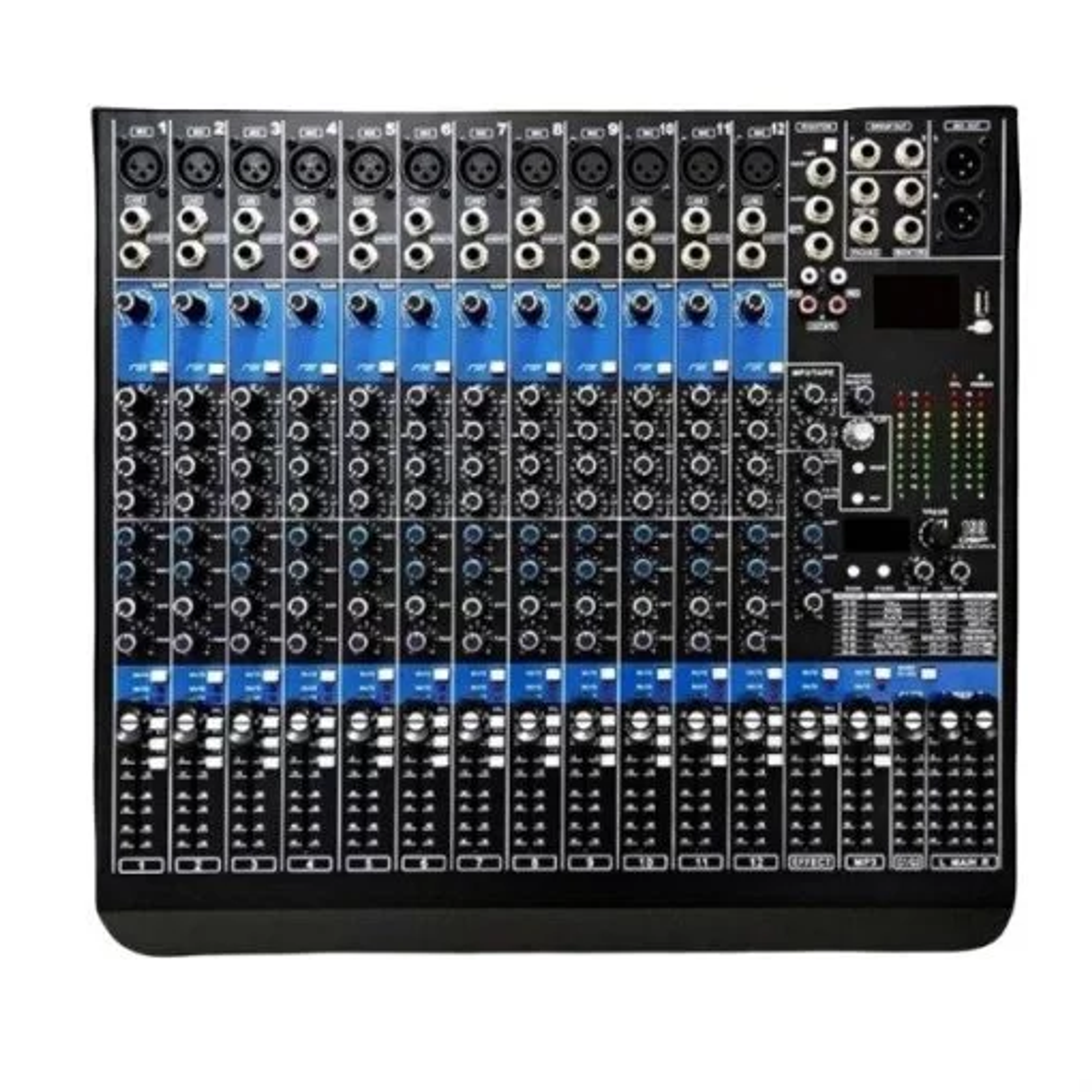 CONSOLA AUDIO KN PRO 12 MIXER 12CH C/FX K ACOUSTIC 1