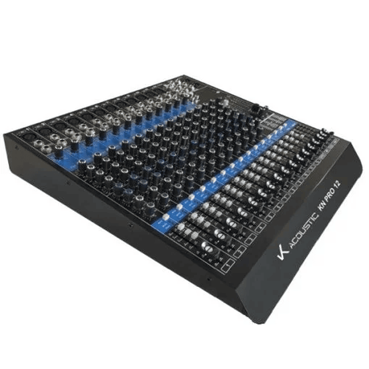 CONSOLA AUDIO KN PRO 12 MIXER 12CH C/FX K ACOUSTIC 2
