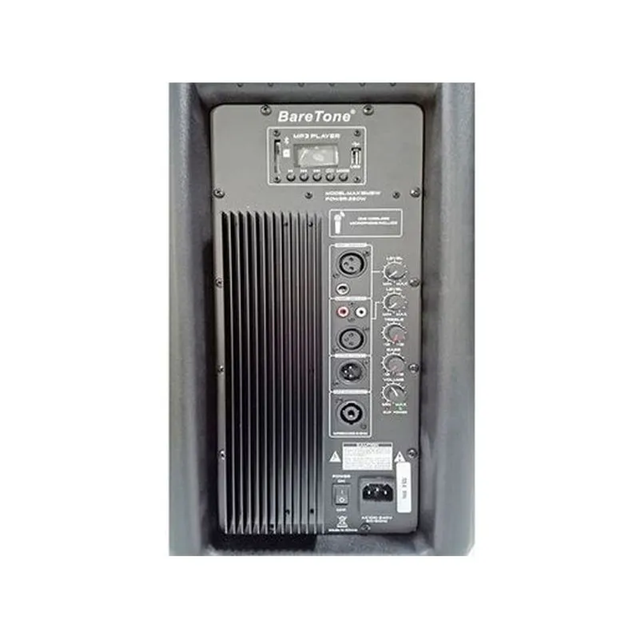 BARETONE PARLANTE ACTIVO 15P + ATRIL 3