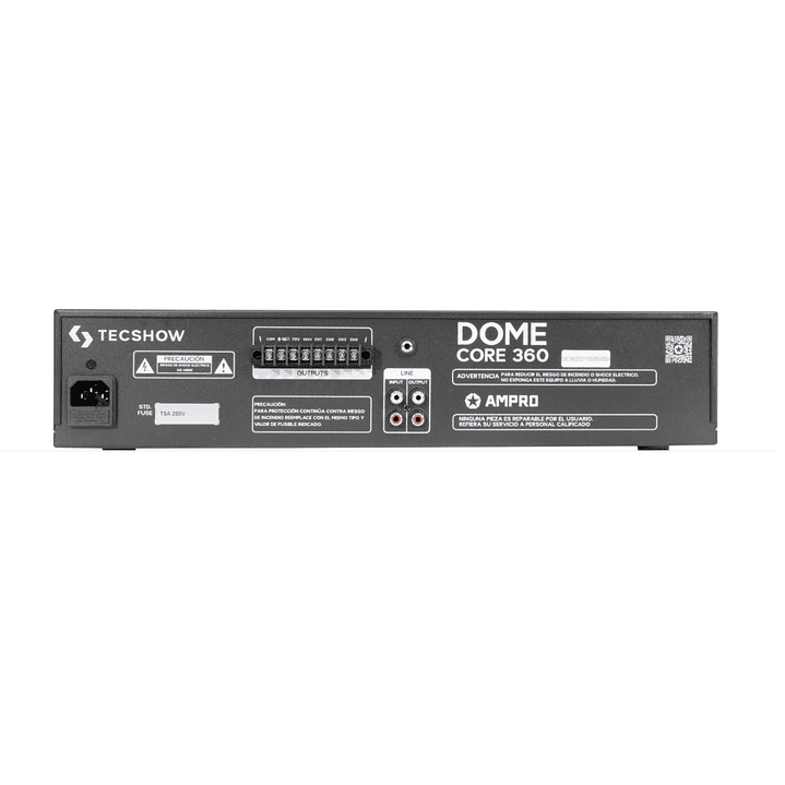 AMPLIFICADOR DE LINEA DOME CORE 360 TECSHOW 2