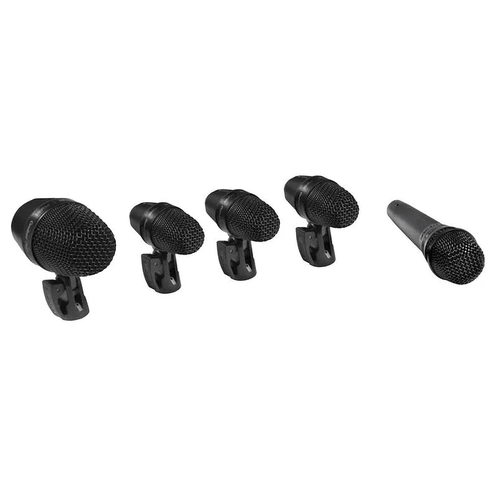 Pack de micrófonos para batería Shure PGADRUMKIT5 - 5 piezas 2