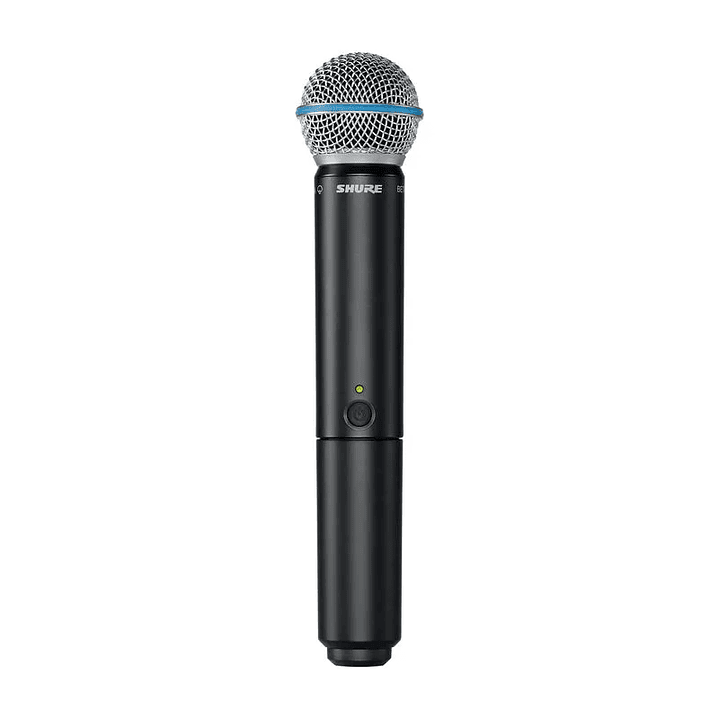 BLX24/B58 Sistema inalámbrico Shure BLX24 micrófono de mano Beta 58A 4