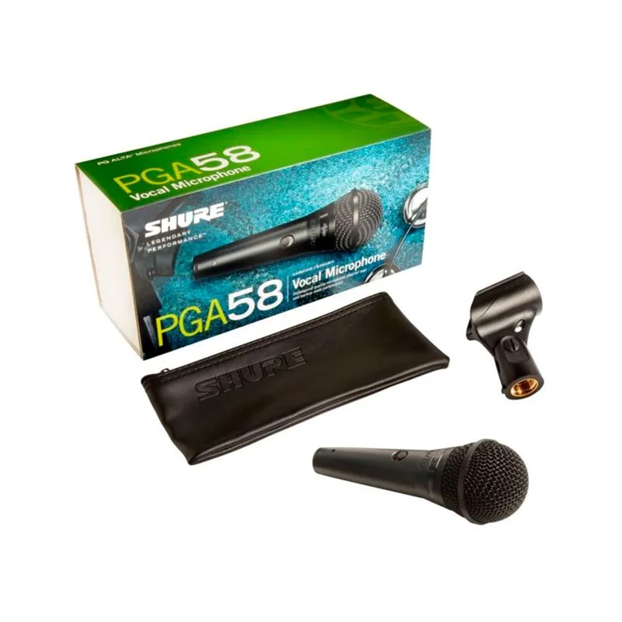 Micrófono Vocal Shure PGA58-LC - cardioide 2