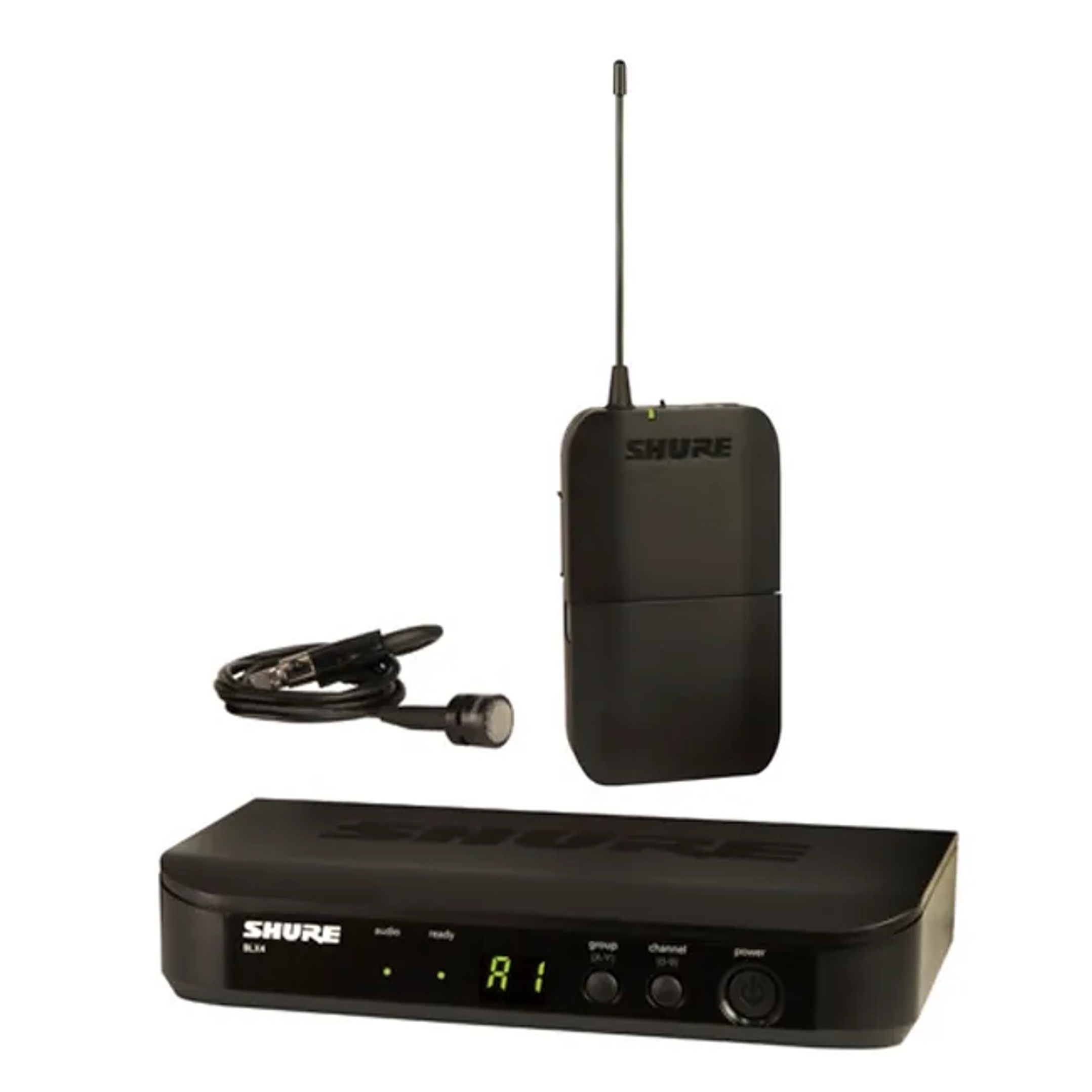 Sistema inalámbrico Shure con Micrófono de Solapa BLX14/CVL 1