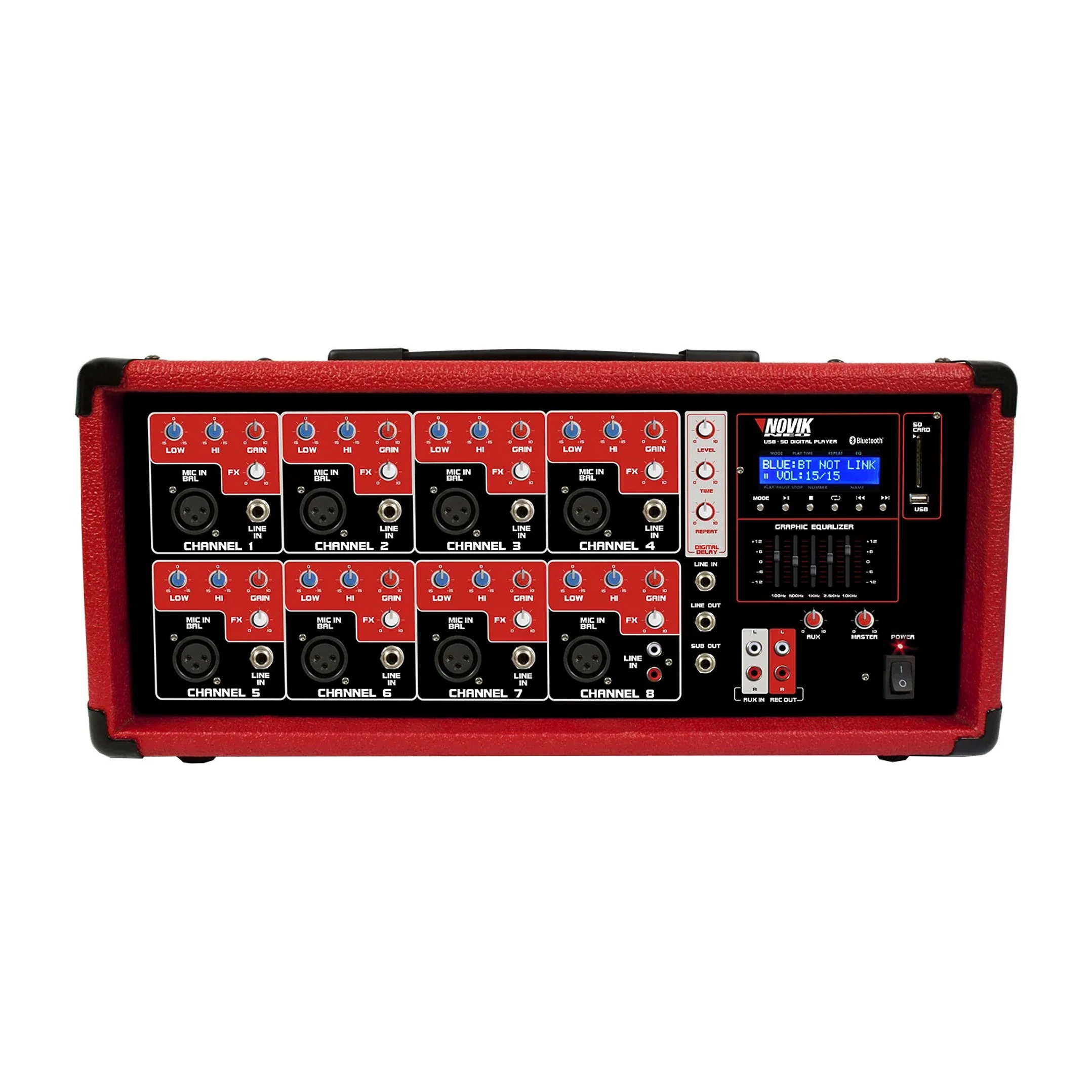 CABEZAL POTENCIADO NOVIK NVK 8500BT 1