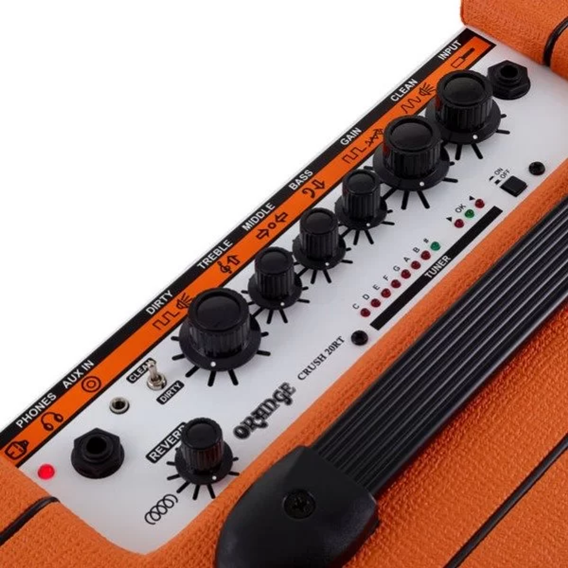 ORANGE OS-D-CRUSH-20RT | AMPLIFICADOR DE GUITARRA COMBO REVERB TURNER 1X8 20 WATTS 3