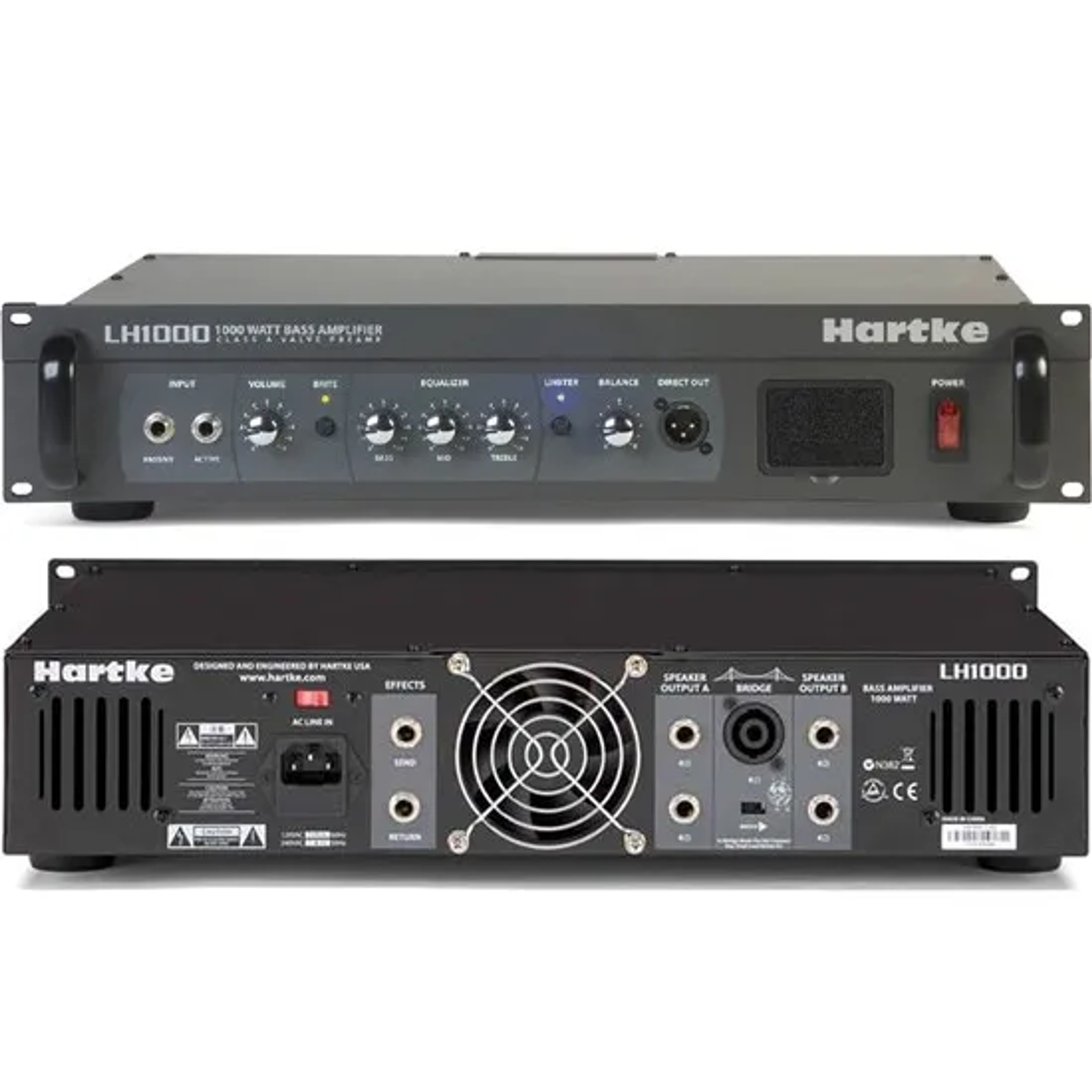 Cabezal de bajo Hartke Systems LH1000 1000 watts 1