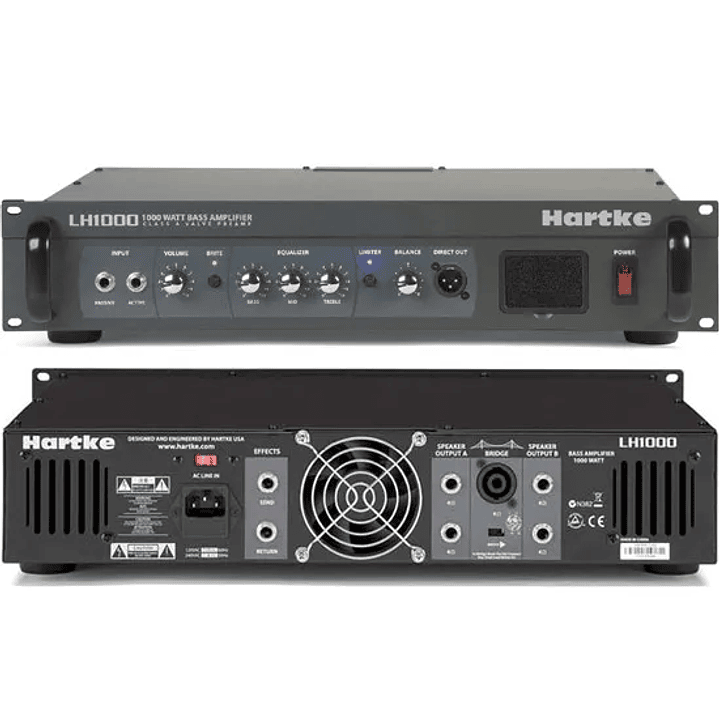 Cabezal de bajo Hartke Systems LH1000 1000 watts 1