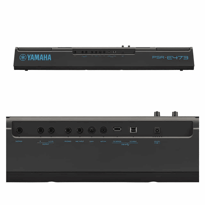 Teclado Digital Portátil 61 Teclas PSR-E473 – Yamaha 3